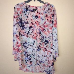 🦄Last price drop 🦄Watercolor Tunic